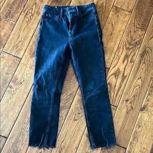GAP Black Ankle Jeans
